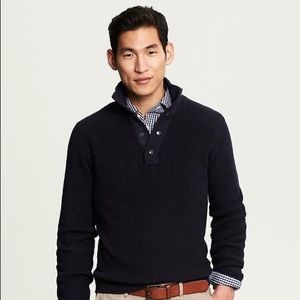 Banana Republic Ribbed Snap Neck Sweater🖤